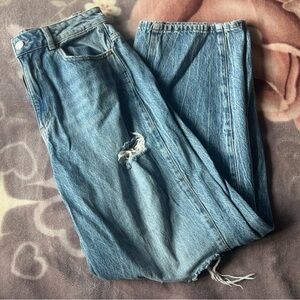 Garage Light Blue Boyfriend Jeans